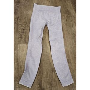 MONO B WOMEN'S  HIGHWAIST LEGGINGS LAVENDER‎ / SIZE M